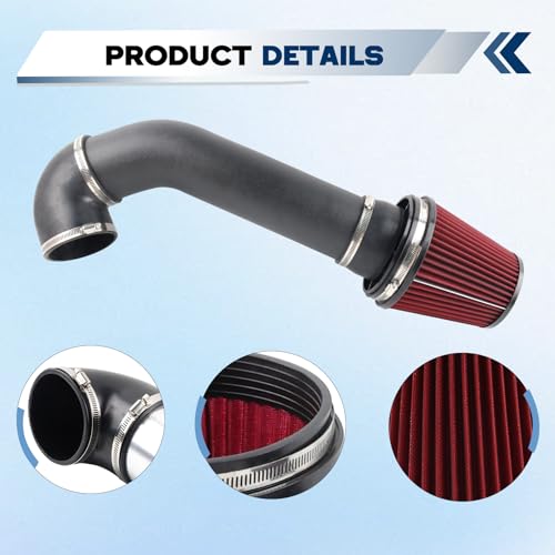 LS Swap Cold Air Intake Compatible With LS1/LS2/LSX Restomod Camaro Chevelle GTO Monte Carlo Caprice