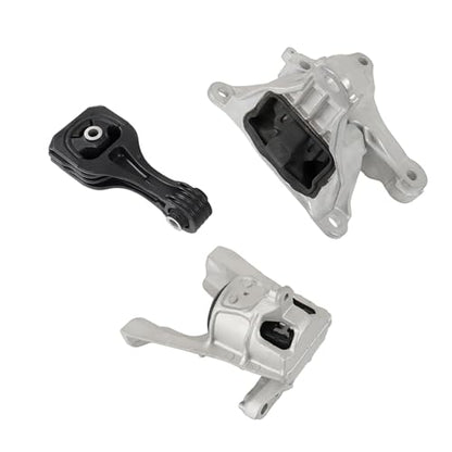 Engine Motor and Transmission Mount Set A45004 A45005 A45006 Replacement for Honda Civic 2.0L AUTO 2016-2019