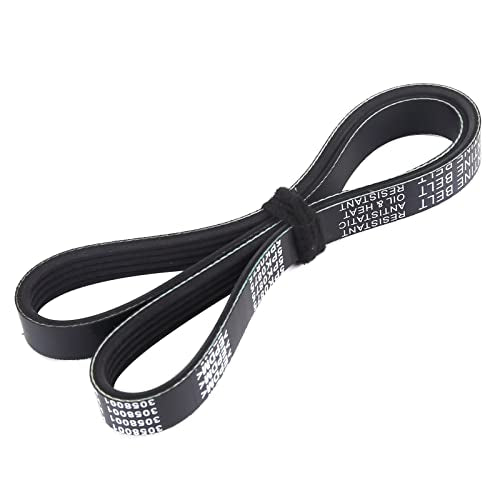 MOCA 5PK940 EPDM Serpentine Belt Fits for Acura & for Dodge & for Cadillac SRX 4.6L V8 281ci - size: 5PK940
