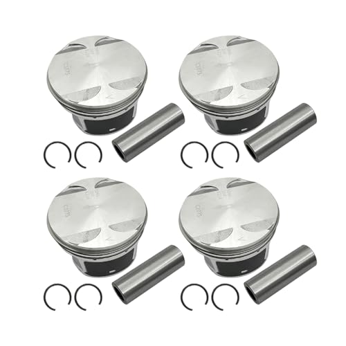 Engine Piston & Piston Snap Rings Kit Fits for Buick Chevrolet GMC Pontiac Saturn 2.4L S224-3959 GA9034 88mm Bore