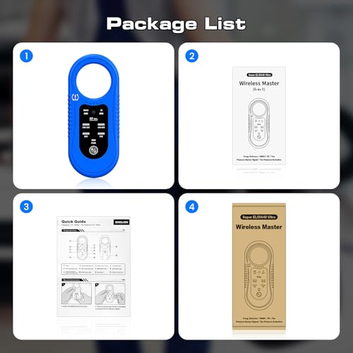OBDResource TPMS Relearn Tool, Frequency Detector, Key Signal Tester 5-in-1