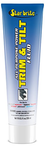 STAR BRITE Power Trim & Tilt Fluid - Formulated for Maximum Pump and Seal Life With Special Anti-Wear, Anti-Foam Additives, Superior Lubrication Additives and Corrosion Inhibitors - style: 10 Oz