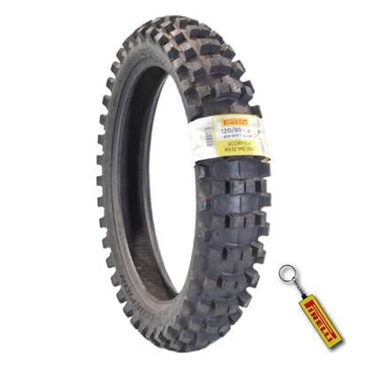 Pirelli Scorpion MX Mid-Soft Stadium 120/80-19 63M Rear Tire - Motocross - size: 120/80-19 NHS 63M
