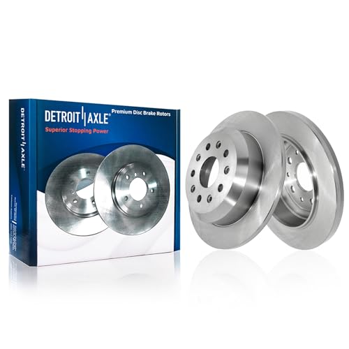 Detroit Axle - Brake Rotors for Jeep 2018-2026 Wrangler [Brake Code BRY] - size: 4R54652/kit