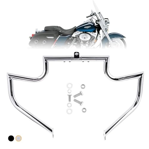 Kinglemc Crash Bar Engine Guard for Harley Davidson Touring(Chrome-B) - color: Chrome-B