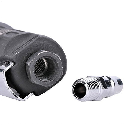 Air Ratchet Wrench 3/8 Inch Pneumatic Ratchet Wrench Drive Tool Heavy Duty Air Wrench Black - size: 3/8''
