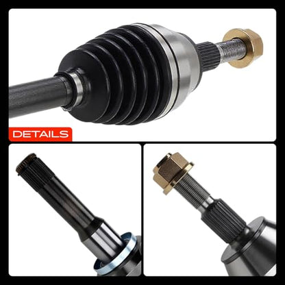 A-Premium Front Left Driver Side CV Axle Shaft Assembly - style: Front Driver Side