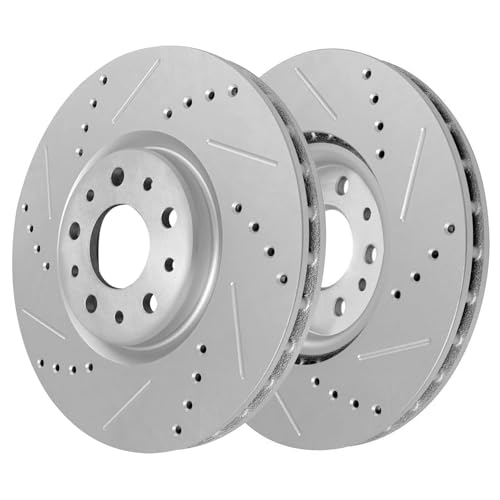 Detroit Axle - 6pc Front Brake Kit for 2015-2022 Ram Promaster City, 2016 - size: 6PR471496/KIT