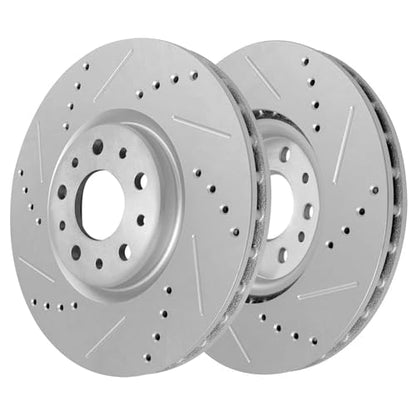 Detroit Axle - 6pc Front Brake Kit for 2015-2022 Ram Promaster City, 2016 - size: 6PR471496/KIT
