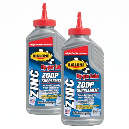 Rislone Hy-per Lube Zinc ZDDP Supplement - 11 oz. (Pack of 2) - size: 2 Pack, style: 1 Pack