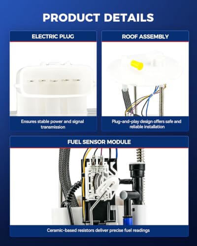 KAX Electric Fuel Pump Assembly FG1630 Fit for INFINITI QX50, INFINITI EX35