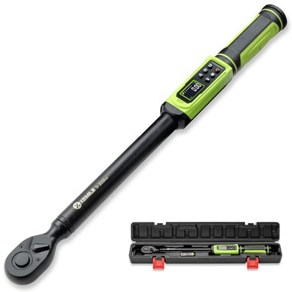 Digital Torque Wrench 1/2" Drive-2.2-147.5Ft.Lb for Car Motorcycle - size: 1/2" 2.2-147.5Ft.Lb