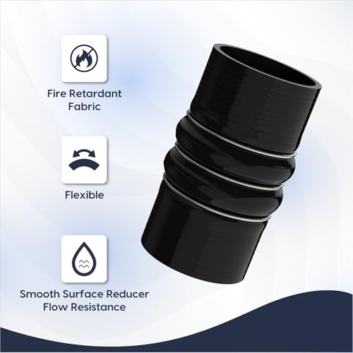 Endure 3"(76mm) Turbo Intercooler Hose, CAC Silicone 4-Ply - Black - color: Black, size: 3Inch-(76mm)