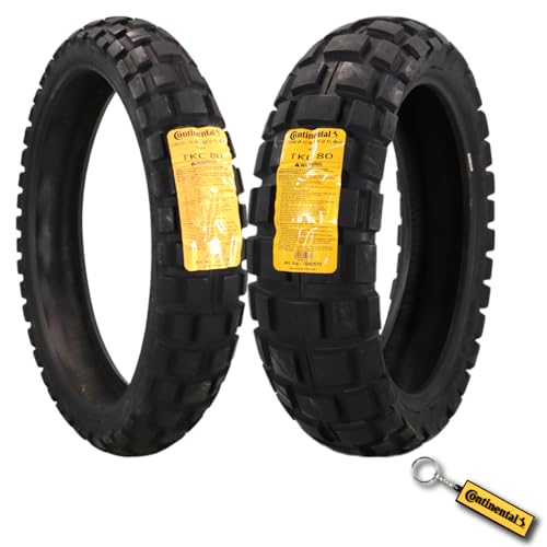 Continental TKC 80 Twinduro Front & Rear Tire Set 120/70-19 & 170/60-17 - size: 120/70-19, 170/60B17