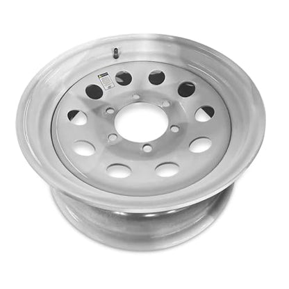 Trailer 15x6 Steel Rim 6-139.7mm or 6-5.5" Load 2860lb - Road Ready Trailer Wheel