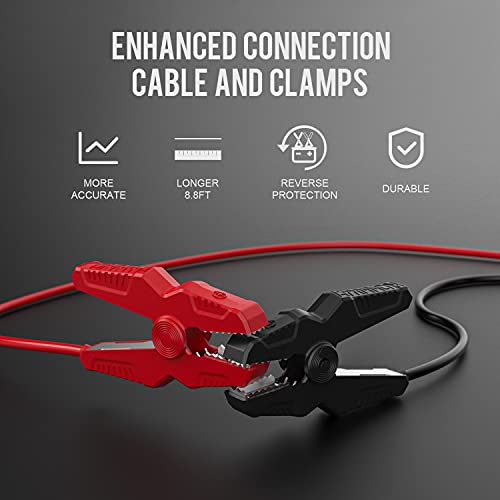 KONNWEI KW710 Car Battery Tester 6V 12V 24V, Battery Load Tester Automotive 100-2000CCA Digital Auto Battery Analyzer Alternator Starter Tester for Car Truck Motorcycle Marine ATV SUV - color: KW710