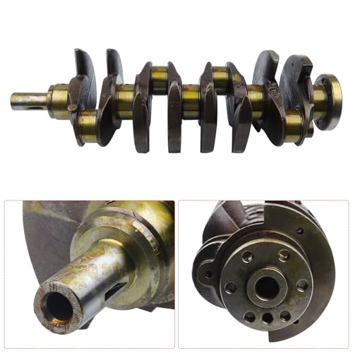 GM 2.4L Engine Rebuild Overhaul Kit w/Crankshaft,Timing Chain Kit,Head Gasket Set,VVT & & Connecting Rod Compatible with Chevrolet Buick GMC Saturn Replace# 12578164 12654958 12609858 HS54874 - color: All Include