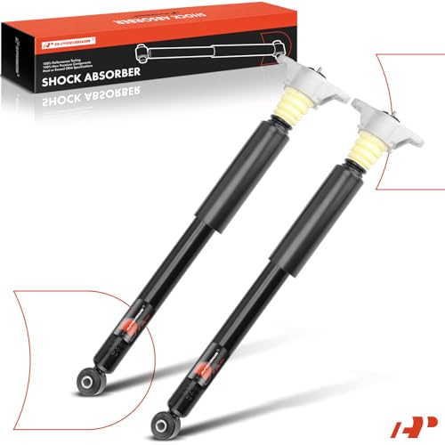 A-Premium Rear Shock Absorbers with Top Mount, Set of 2