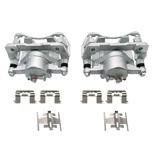 2 Pcs Front Brake Calipers Fit for 1991-2001 Honda Accord CR-V Odyssey Prelude, 1995-2001 Acura CL Integra TL, 1996-1999 Isuzu Oasis, Replace for 19B1460 19B1461 - size: 19B1460+19B1461