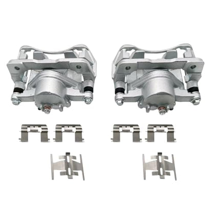 2 Pcs Front Brake Calipers Fit for 1991-2001 Honda Accord CR-V Odyssey Prelude, 1995-2001 Acura CL Integra TL, 1996-1999 Isuzu Oasis, Replace for 19B1460 19B1461 - size: 19B1460+19B1461