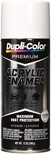 Dupli-Color EPAE110 Premium Acrylic Enamel Spray Paint - Gloss White - 12 oz. Aerosol Can - color: Gloss White
