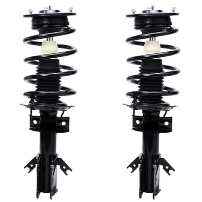 Detroit Axle - FWD Front Struts Sway Bars for 2013-2020 Ford Fusion - size: 4QS2500277/Sway Kit