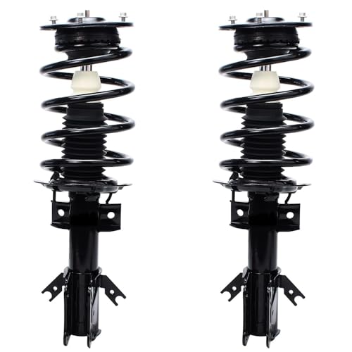 Detroit Axle - FWD Front Struts Sway Bar Links for 2013-2020 Ford Fusion - size: 4QS2500277/Sway Kit