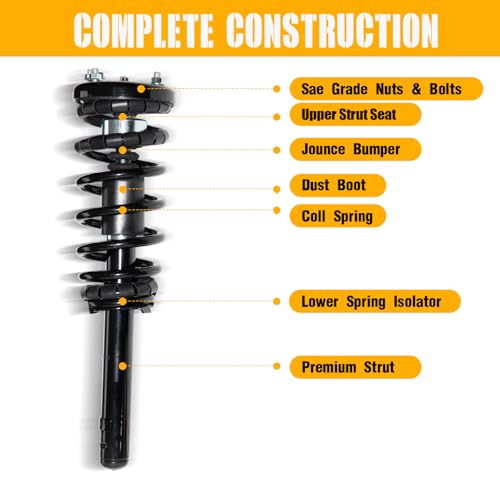 Front Struts Assembly Compatible with Honda Accord 1998-2002