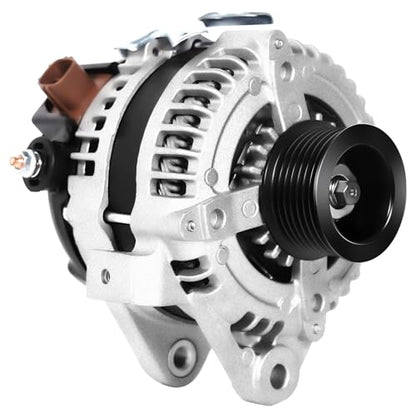11034N Alternator Compatible with Toyota Camry 2004-2006, Highlander 04-07, Solara 04-08, 2005-2010 Scion TC, L4 2.4L, 9664219-388 104210-3890 104210-5330 400-52124 9664219-533 - size: 11034N