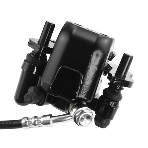 PRO BAT Rear Disc Brake Master Cylinder Caliper Assembly - color: Black