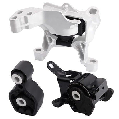 Engine Motor & Transmission Mount Kit - Compatible with 2014-2018 Mazda 3 2.0L & 6 2.5L & CX-5 2.5L - 3-Piece Set A4446 A4438 A4439 - size: 2014-2018 Mazda 3 2.0L