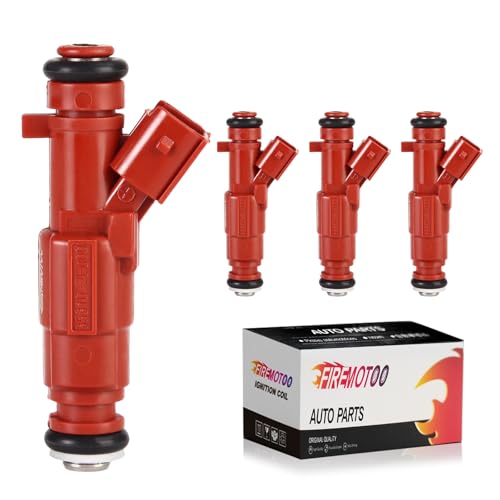 Fuel Injector Pack of 4 12 Holes Compatible with Hyundai Elantra 1.8L 11-15