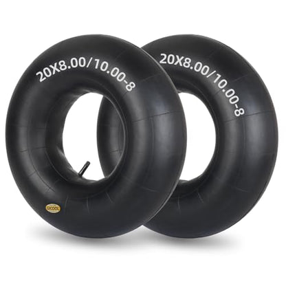 GICOOL 20x8.00-8 20x10.00-8 Inner Tubes, TR-13 Valve Stem, 2 Pack - size: 20x8.00/10.00-8,TR-13