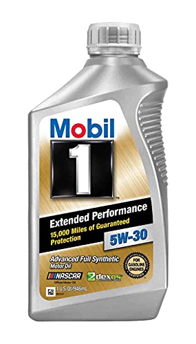 Mobil 1 98KE65 5W-30 Extended Performance Synthetic Motor Oil 1 Quart - size: 1 Quart