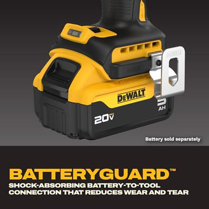 DEWALT 20V MAX Cordless Impact Wrench, 1/2 Impact Gun, 4-speed High torque with Hog ring anvil and LED light, Brushless motor, Precision Wrench, tool Only (DCF900B) - size: Large