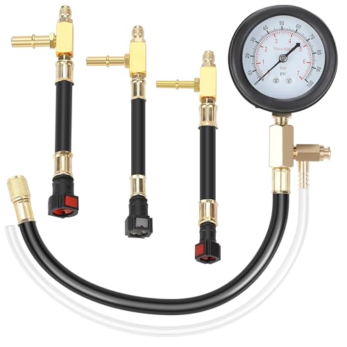 Hromee Fuel Pressure Test Kit 0-100PSI