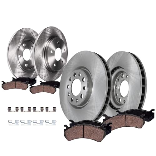 Detroit Axle - 8pc Brake Kit for 14-15 Chevy Cruze Volt 12-17 Buick Verano - size: 8PR53094/KIT