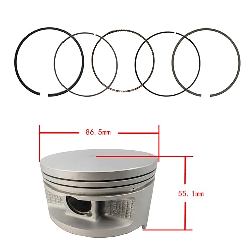 TUOLASI 86.5mm-TRX420 Cylinder Kit For Honda TRX420 Rancher420 Rancher420