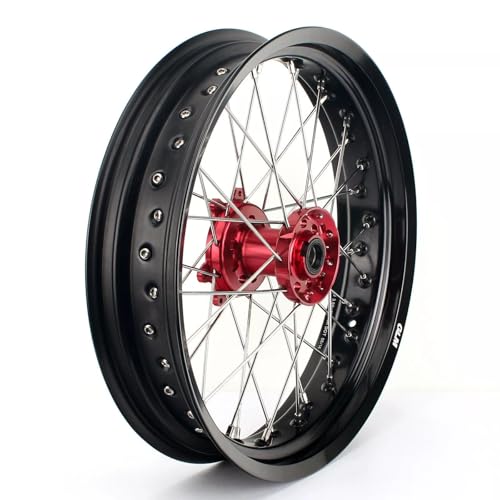 TOFR 17" Wheels Rims for Honda CRF250R CRF250X 14-25 CRF450R CRF450X 20-25 - size: 17" 17" Front Rear