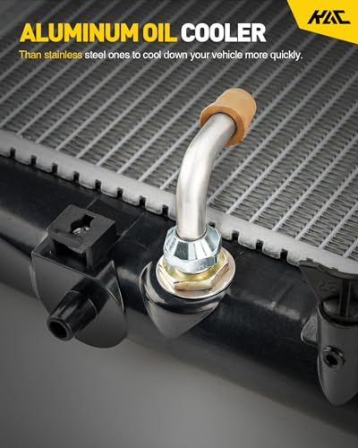 KAC Radiator Compatible with 1988-1995 K1500, 4.3L, 5.0L, 5.7L, 1988-1995 C2500, 4.3L, 5.0L, 5.7L, 1988-1995 C1500, 4.3L, 5.0L, 5.7L Replace CU618, Automotive Replacement Engine Radiator - size: CU618