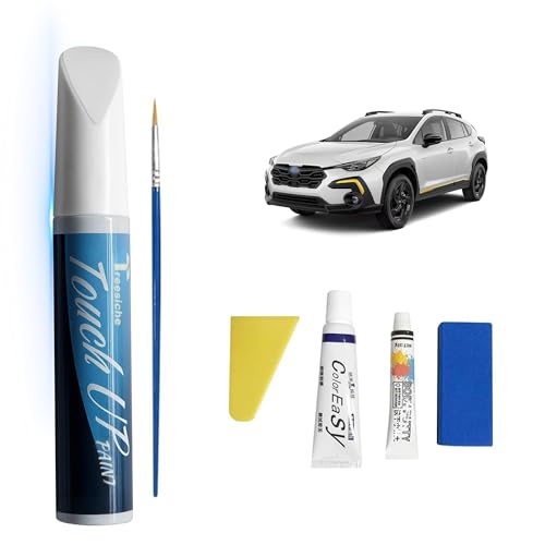 K1X Crystal White Pearl Tricoat Touch Up Paint for SUBARU - color: Fit for Subaru Crystal White Pearl Tricoat(KIX)