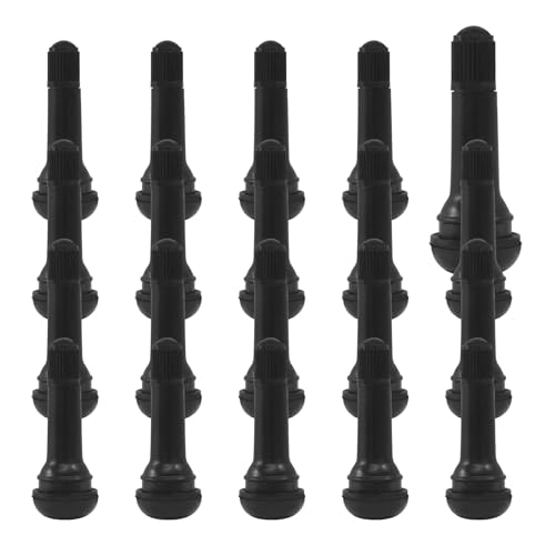 Waziaqoc TR414 Tire Valve Stems, 20 PCS, Black - size: Tr414