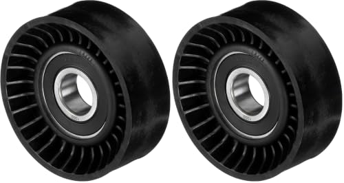 Gates 38018 DriveAlign Belt Drive Idler/Tensioner Pulley (Pack of 2) - size: Stock (Pack of 2)
