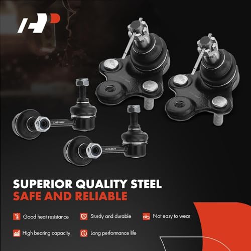 A-Premium 10Pcs Suspension Kit, Front & Rear Sway Bar Link
