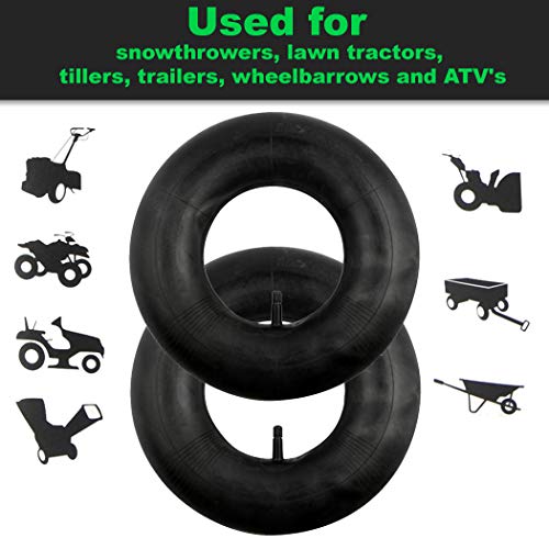 AR-PRO 23x10.5/9.5/8.5-12 Inner Tube Replacement With TR-13 Straight Valve Stem (2-Pack) - For Golf Cart, Tractor, John Deere Lawn Mower, Snowthrowers, Tillers, Trailers, Wheelbarrows and ATV's - size: 23x8.5/9.5/10.5-12,TR-13