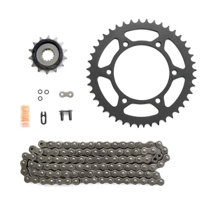 520 Motorcycle Chain and Sprocket Kit compatible with Kawasaki EX300 Ninja 300 2013-2017