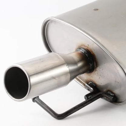 409 Stainless Steel Rear Right Passenger Side Exhaust Muffler E38H - size: For 11-15 EXPLORER Passenger Side