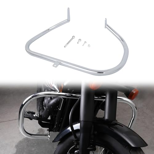 Green-L Highway Crash Bar Fit for Honda 2004-2025 Shadow AERO VT750 2010-2025 Phantom 2007-2014 Spirit C2 Shaft Drive Motorcycle 1 1/4" Engine Guard Protector - color: Chrome