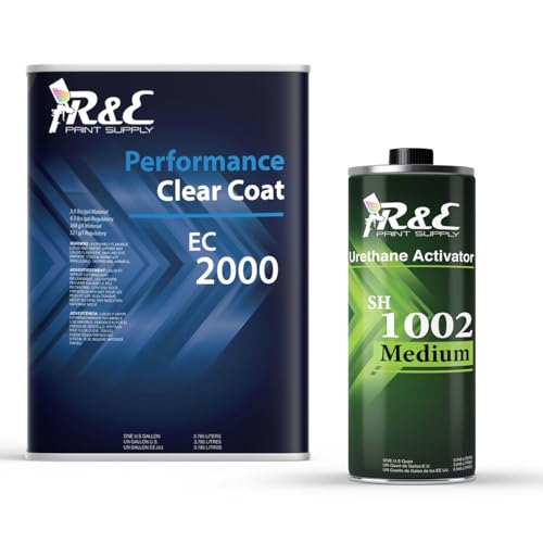 R&E Paint Supply Performance Clear Coat EC 2000 - style: Gallon with SH1002 Medium Hardener