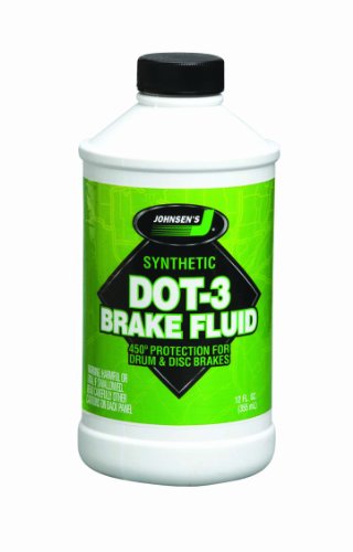 Johnsen's 2212-12PK Premium Brake Fluid - 12 oz., (Pack of 12)